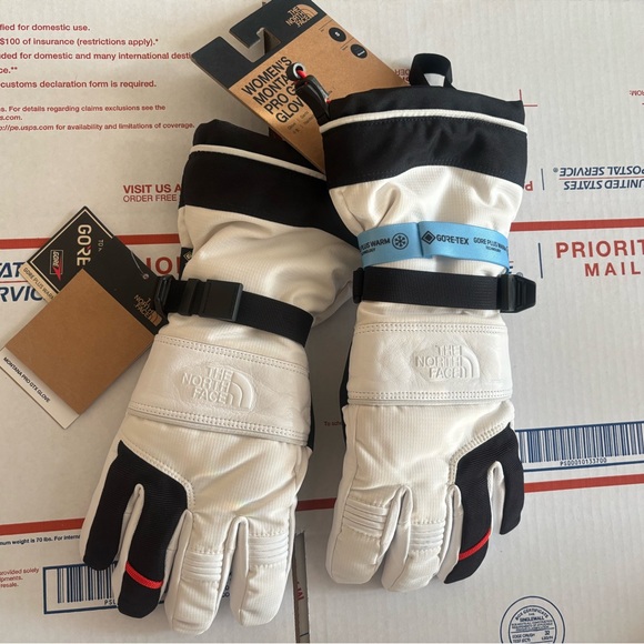 The North Face Accessories - The North Face 🔥 Montana Pro S GTX Gore-Tex White Ski Gloves Size S $150